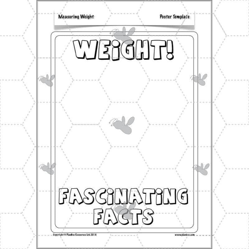 PlanBee Measuring Weight - Measurement: Primary Year 4 Maths Planning KS2