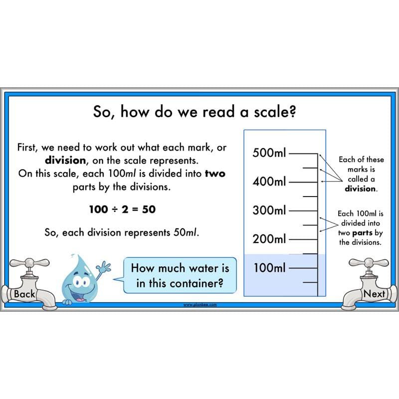 PlanBee Measuring Capacity Year 4 Maths Lesson Planning Pack