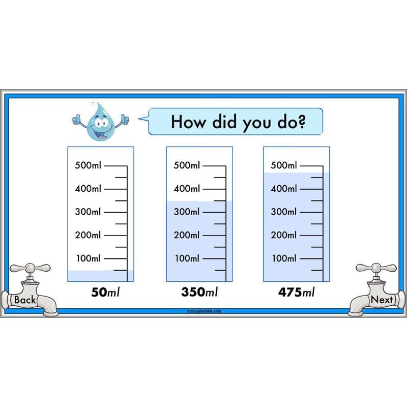 PlanBee Measuring Capacity Year 4 Maths Lesson Planning Pack