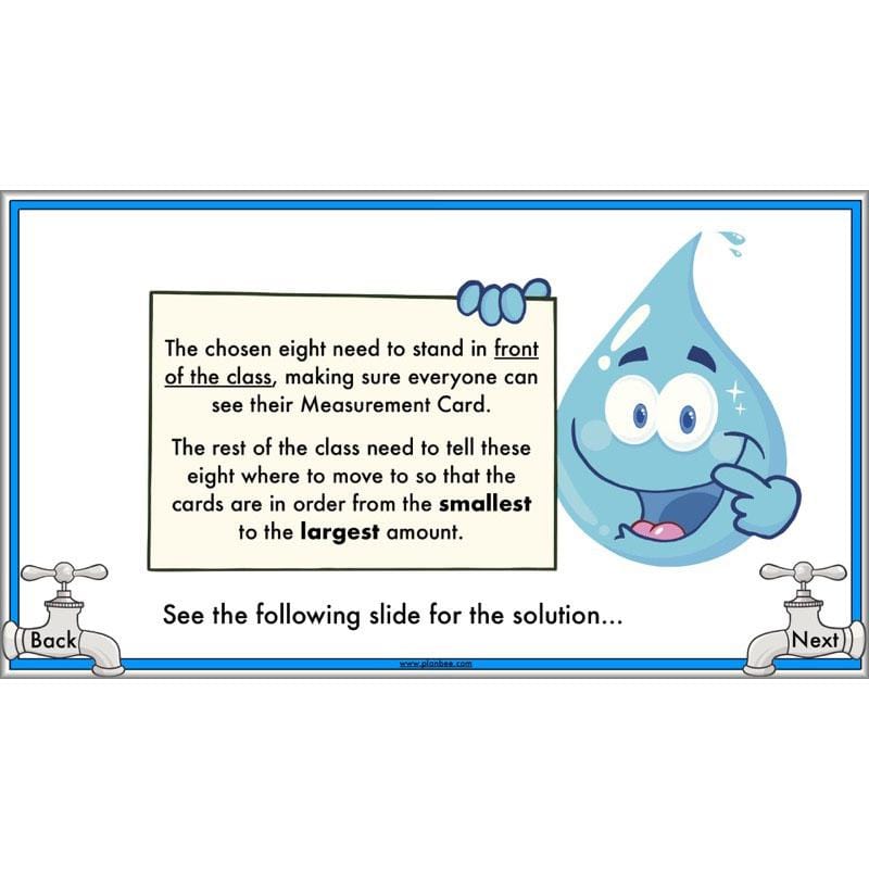 PlanBee Measuring Capacity Year 4 Maths Lesson Planning Pack