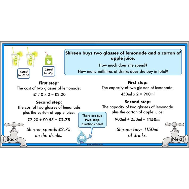 PlanBee Measuring Capacity Year 4 Maths Lesson Planning Pack