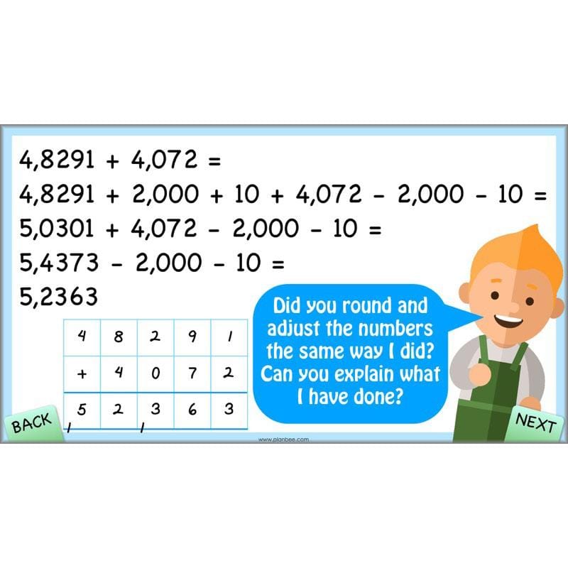 PlanBee Mental & Written Addition - Year 5 Maths Planning - PlanBee