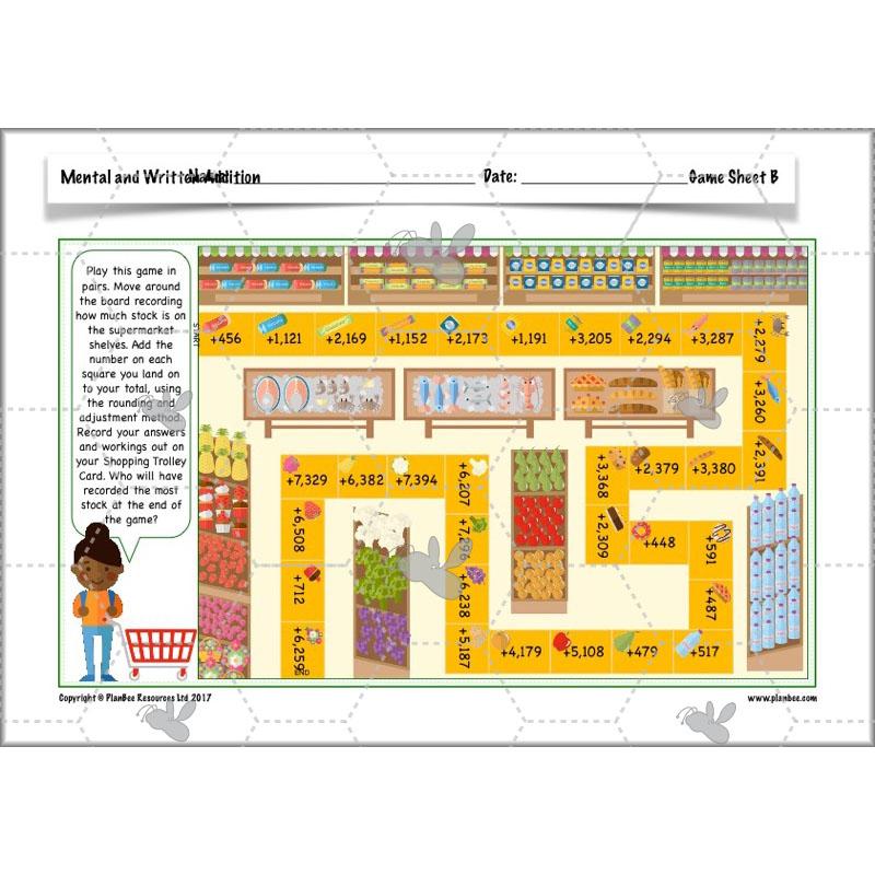 PlanBee Mental & Written Addition - Year 5 Maths Planning - PlanBee
