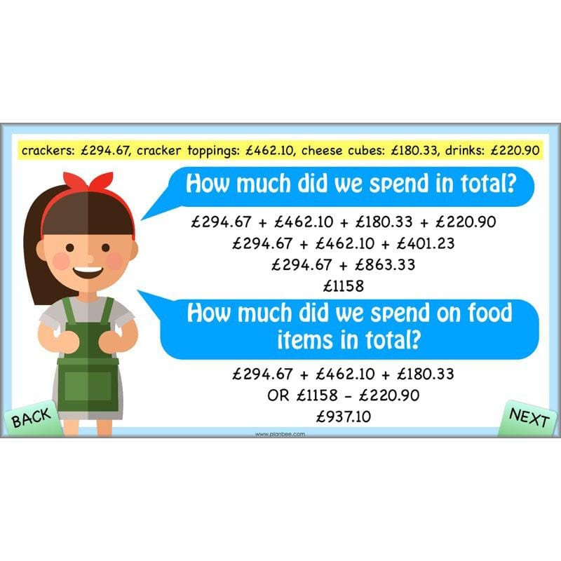 PlanBee Mental & Written Addition - Year 5 Maths Planning - PlanBee