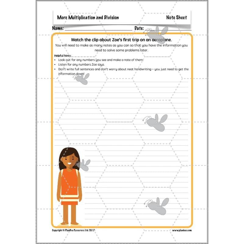PlanBee More Multiplication and Division - Year 6 Maths Planning and Resources