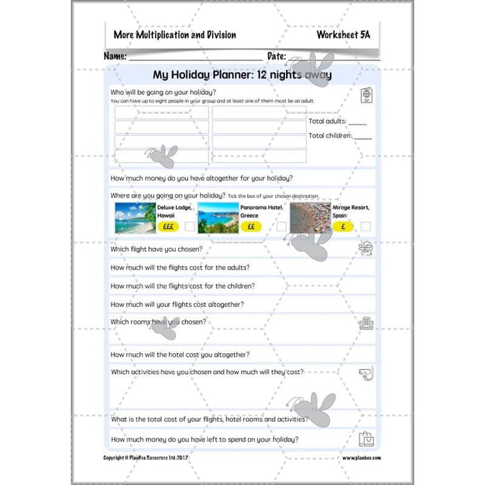 PlanBee More Multiplication and Division - Year 6 Maths Planning and Resources