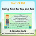 PlanBee ESR PSHE Friendship KS1 Being Kind Lessons