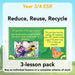 PlanBee Reduce, Reuse, Recycle | Recycling KS2 ESR by PlanBee