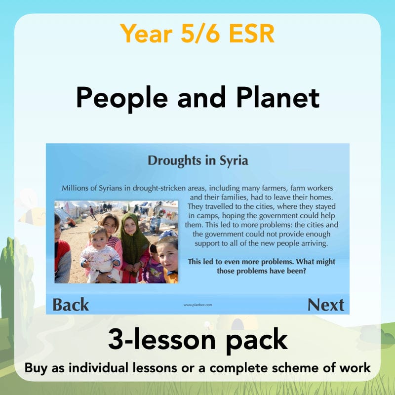 PlanBee People and Planet What is Climate Change KS2 | PlanBee