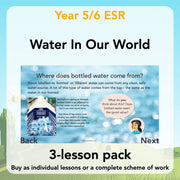 PlanBee Water Topic KS2 Water in our World Lessons by PlanBee