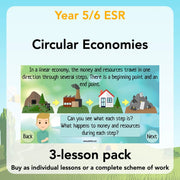 PlanBee Circular Economies KS2 ESR Lesson by PlanBee