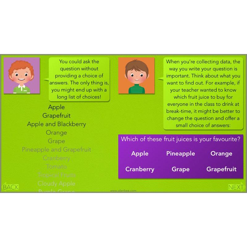 PlanBee Year 3 Statistics Organising Data PlanBee Maths Lesson