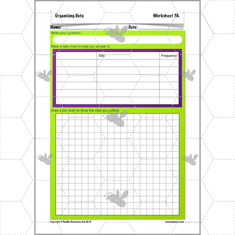 PlanBee Year 3 Statistics Organising Data PlanBee Maths Lesson