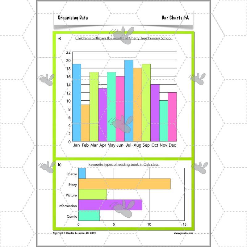 PlanBee Year 3 Statistics Organising Data PlanBee Maths Lesson