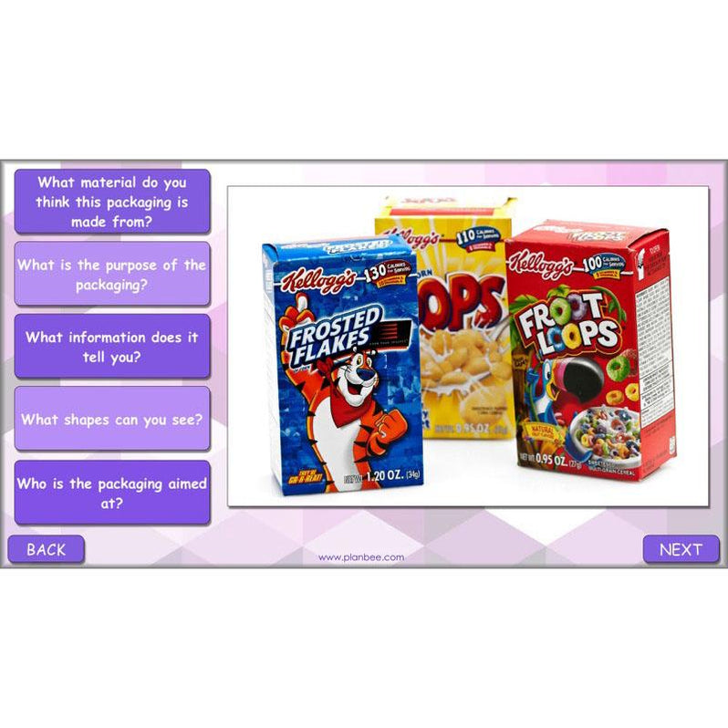 Packaging KS2 DT Lesson Plans and Resources from PlanBee