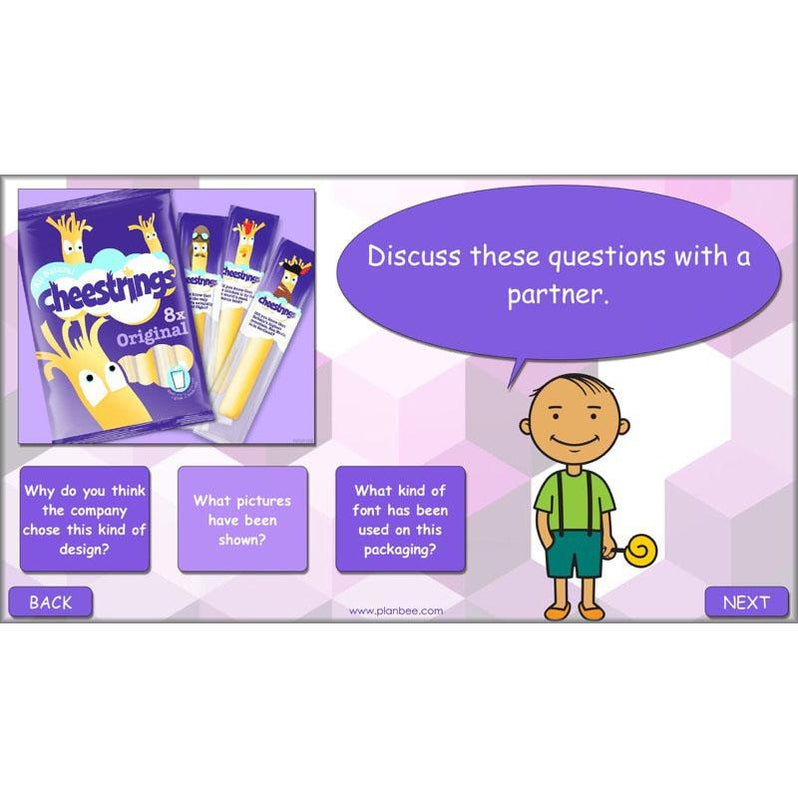 Packaging KS2 DT Lesson Plans and Resources from PlanBee