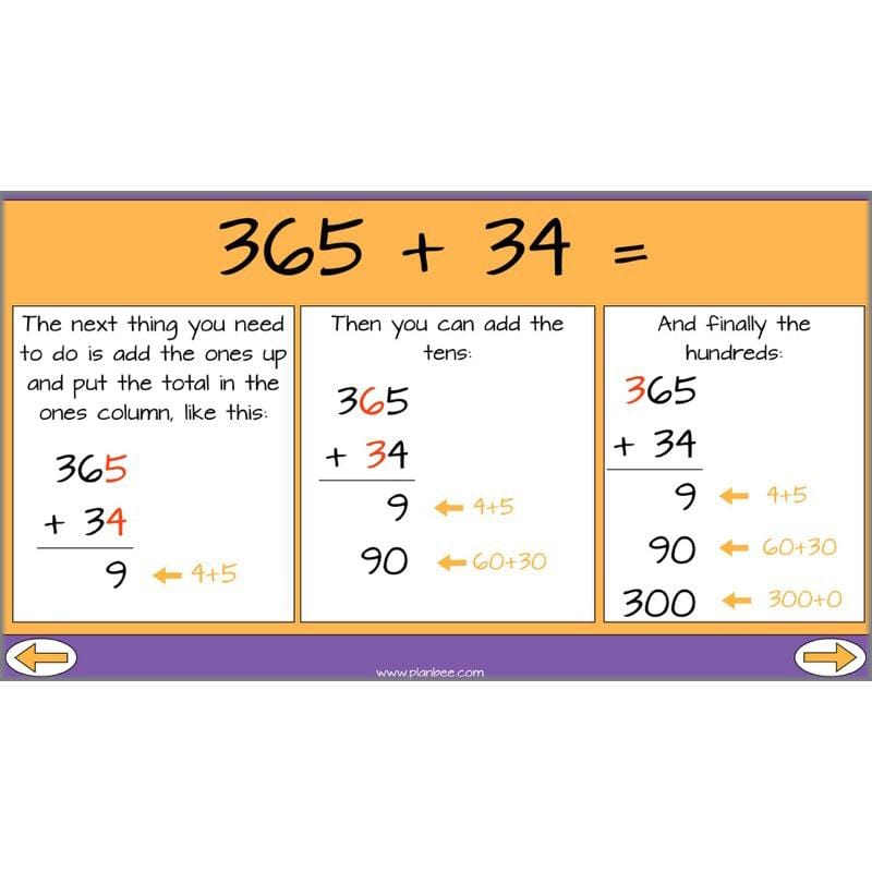 PlanBee Partition Addition: Year 3 Primary Maths Lessons and Resources