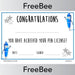 PlanBee FREE Pen License Certificate | PlanBee