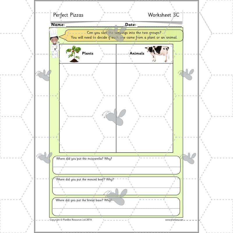 PlanBee Cooking Year 2 DT | Cooking with Kids Pizza | PlanBee