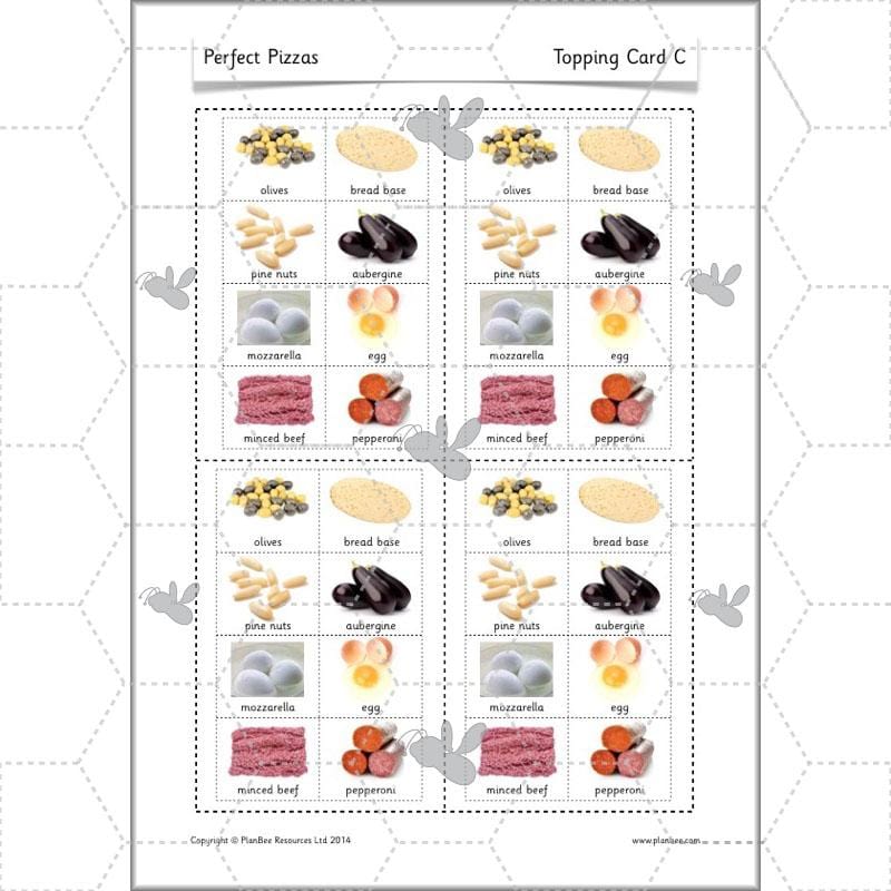 PlanBee Cooking Year 2 DT | Cooking with Kids Pizza | PlanBee