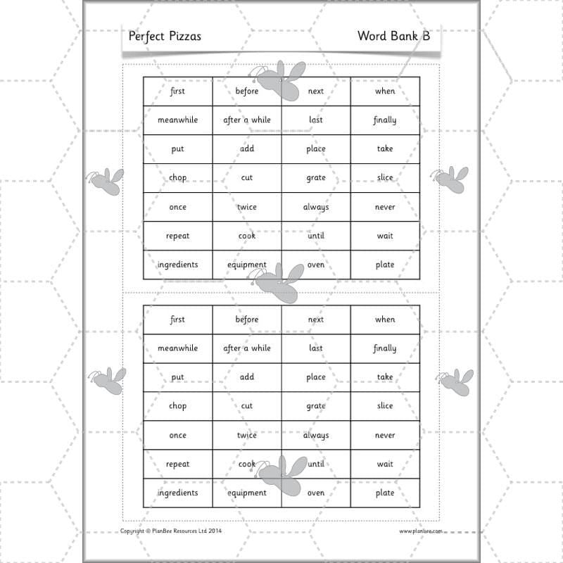 PlanBee Cooking Year 2 DT | Cooking with Kids Pizza | PlanBee