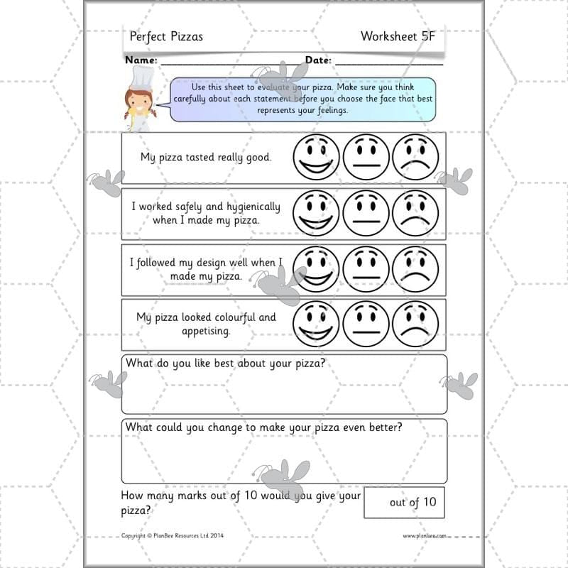 PlanBee Cooking Year 2 DT | Cooking with Kids Pizza | PlanBee