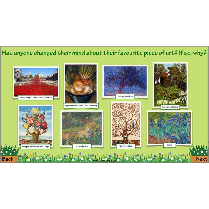 PlanBee Plant Art Lessons Year 3 & Year 4 PlanBee Art scheme of work