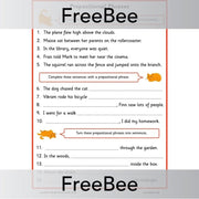 PlanBee FREE Prepositional Phrases KS2 Worksheet | PlanBee