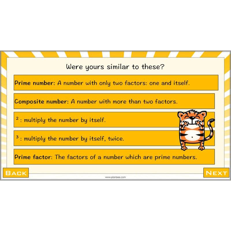 PlanBee Primes, Squares & Cubes - Year 5 Maths Planning & Resources - PlanBee