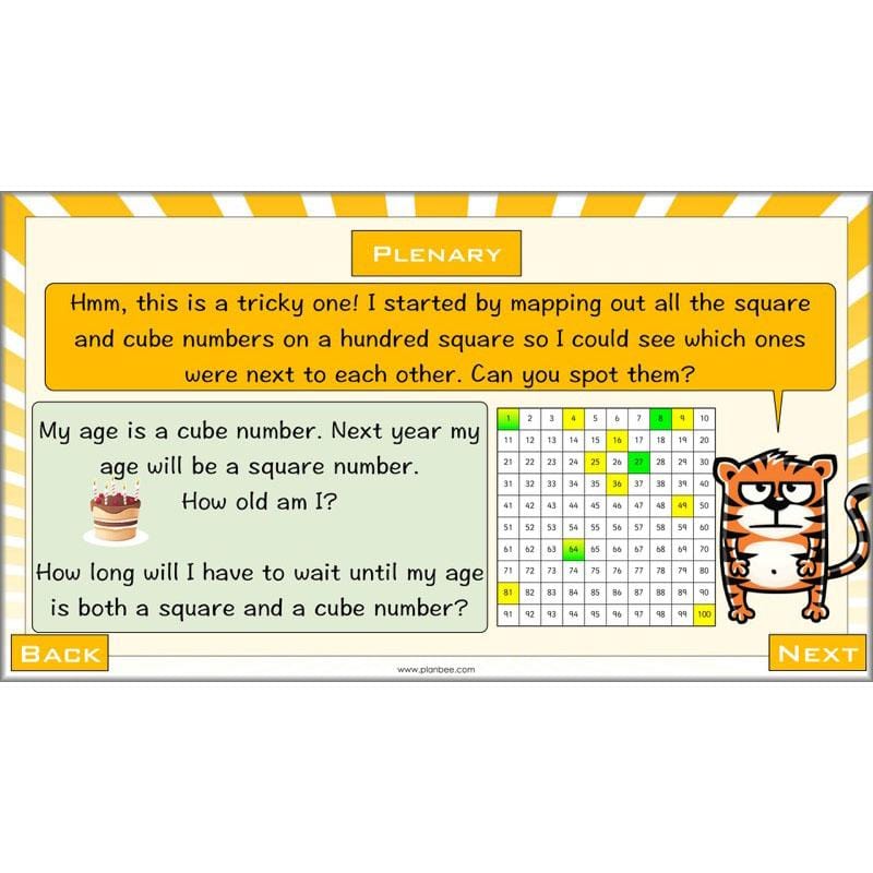 PlanBee Primes, Squares & Cubes - Year 5 Maths Planning & Resources - PlanBee