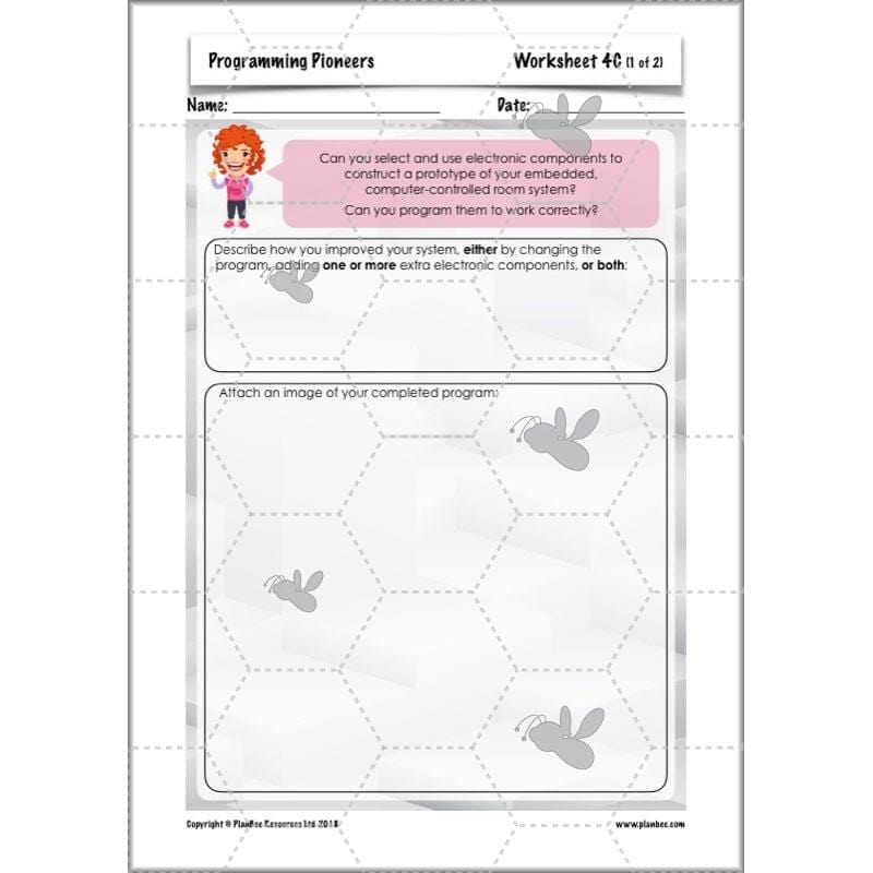 PlanBee Programming Pioneers Coding KS2 DT by PlanBee