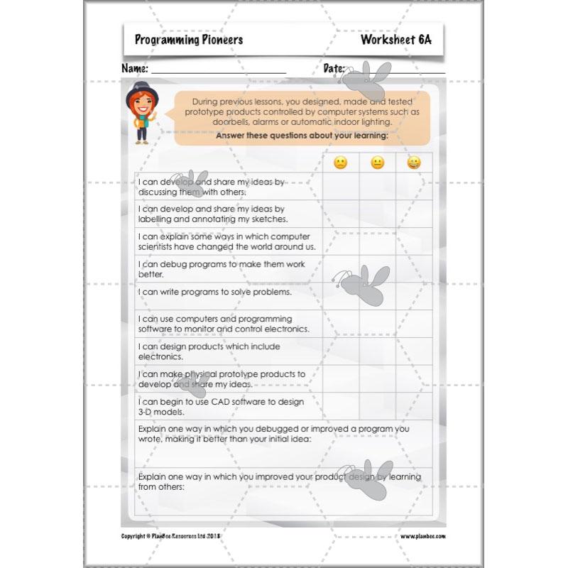 PlanBee Programming Pioneers Coding KS2 DT by PlanBee