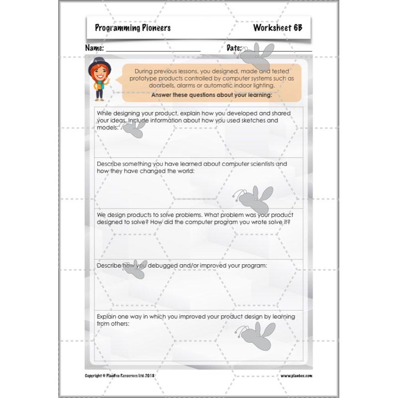PlanBee Programming Pioneers Coding KS2 DT by PlanBee
