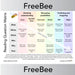 PlanBee Free Downloadable Reading Question Matrix by PlanBee