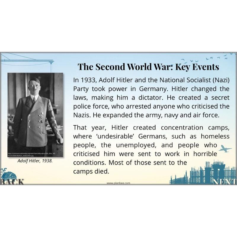 PlanBee Rebuilding Britain - WW2: Primary History Lessons for KS2