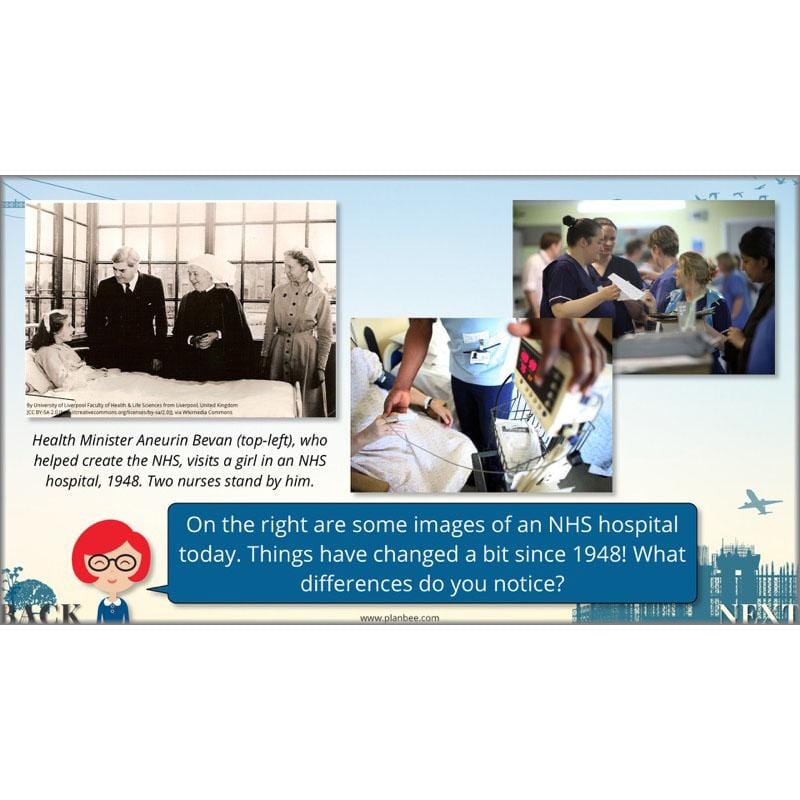 PlanBee Rebuilding Britain - WW2: Primary History Lessons for KS2