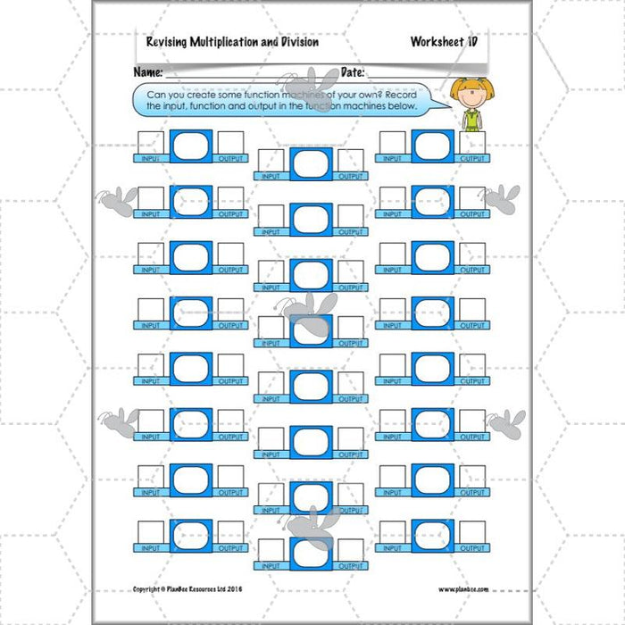 PlanBee Revising Multiplication and Division: Maths Lesson Plans for Year 4