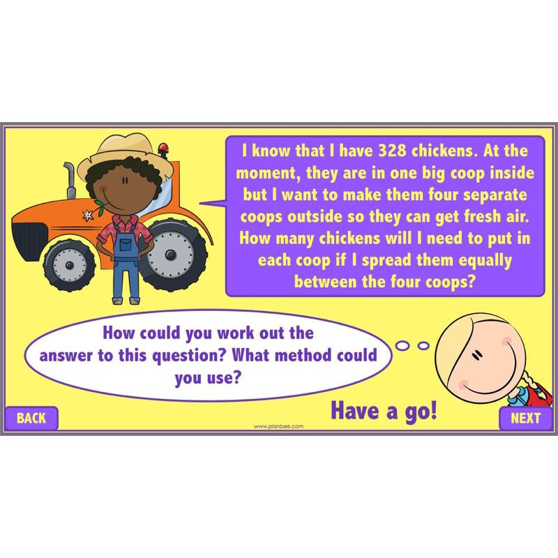 PlanBee Revising Multiplication and Division: Maths Lesson Plans for Year 4