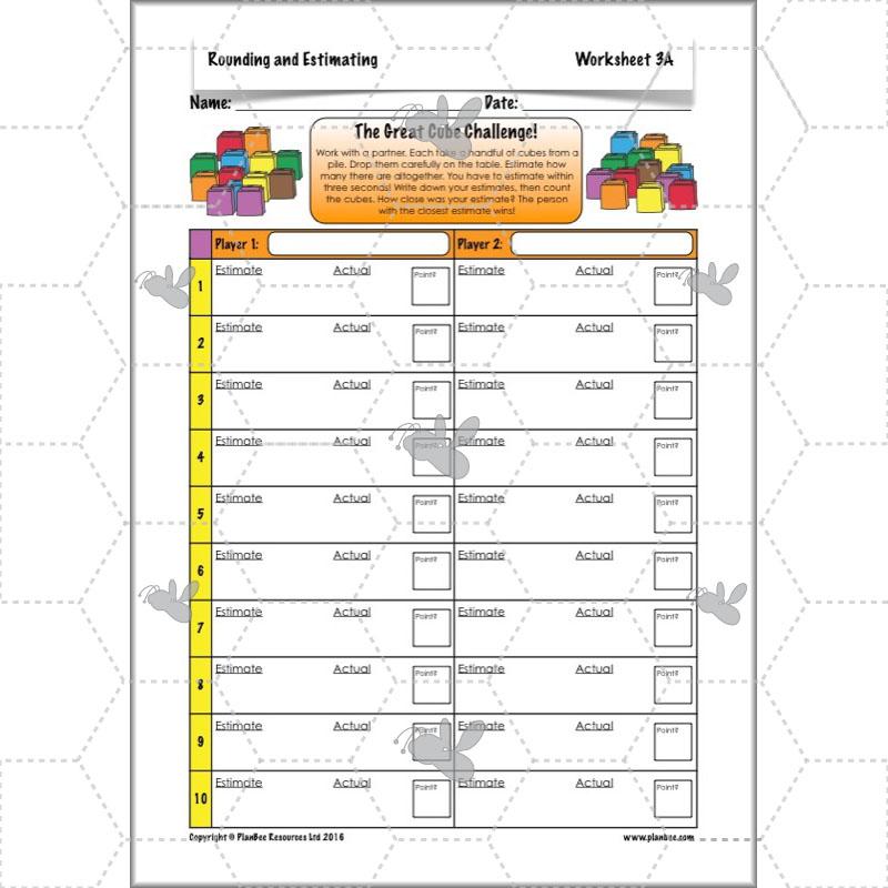 PlanBee Rounding and Estimating: Place Value & Number Maths Lessons - Year 3