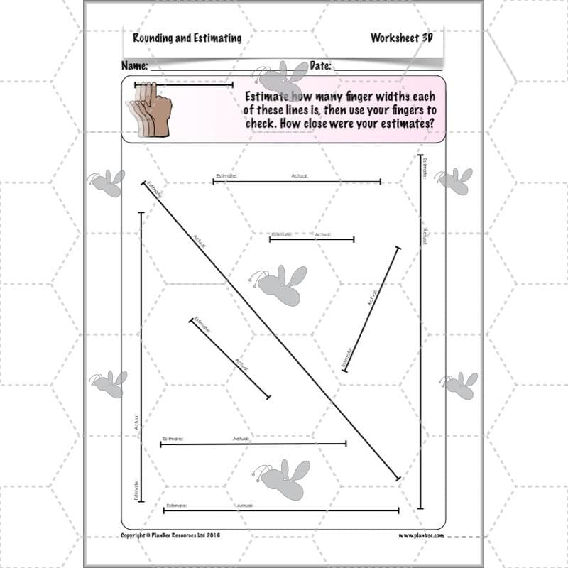 PlanBee Rounding and Estimating: Place Value & Number Maths Lessons - Year 3