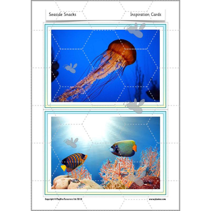 PlanBee Seaside Snacks: Primary DT Cookery Lessons for KS1 from PlanBee