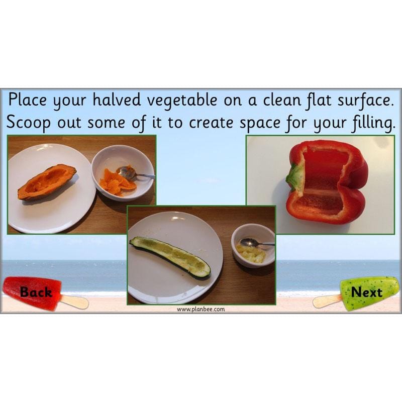 PlanBee Seaside Snacks: Primary DT Cookery Lessons for KS1 from PlanBee