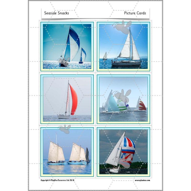 PlanBee Seaside Snacks: Primary DT Cookery Lessons for KS1 from PlanBee