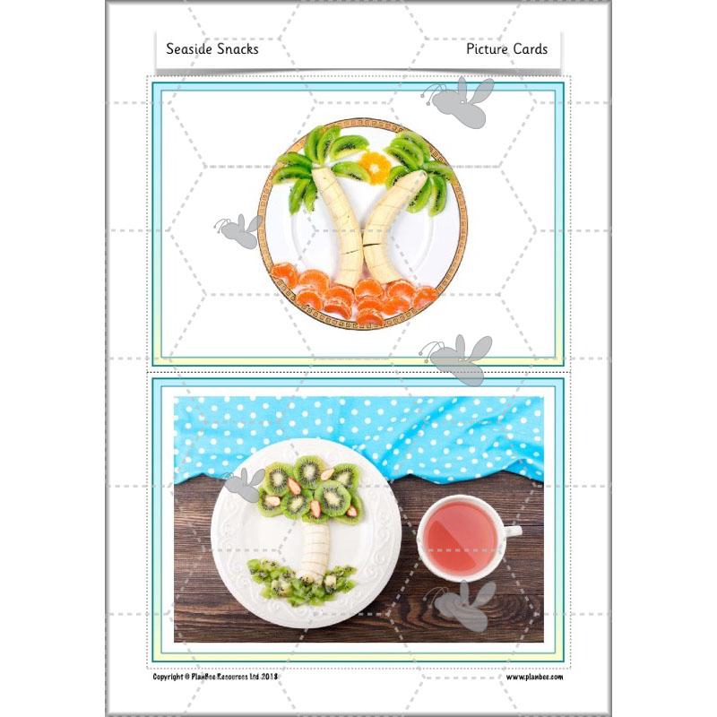 PlanBee Seaside Snacks: Primary DT Cookery Lessons for KS1 from PlanBee