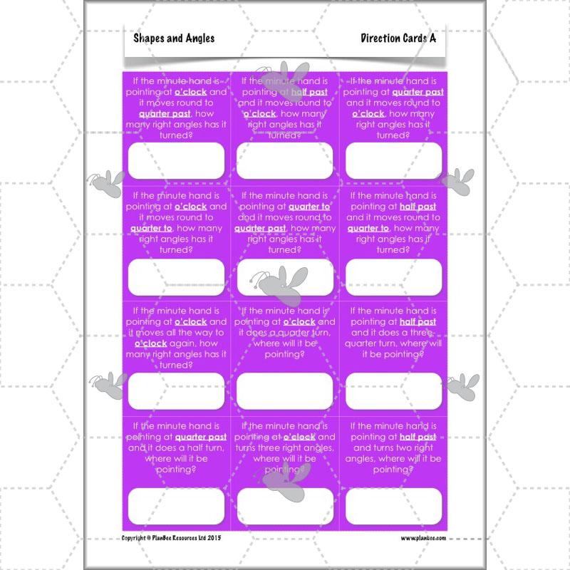 PlanBee Shapes and Angles Year 3 Maths Lessons by PlanBee