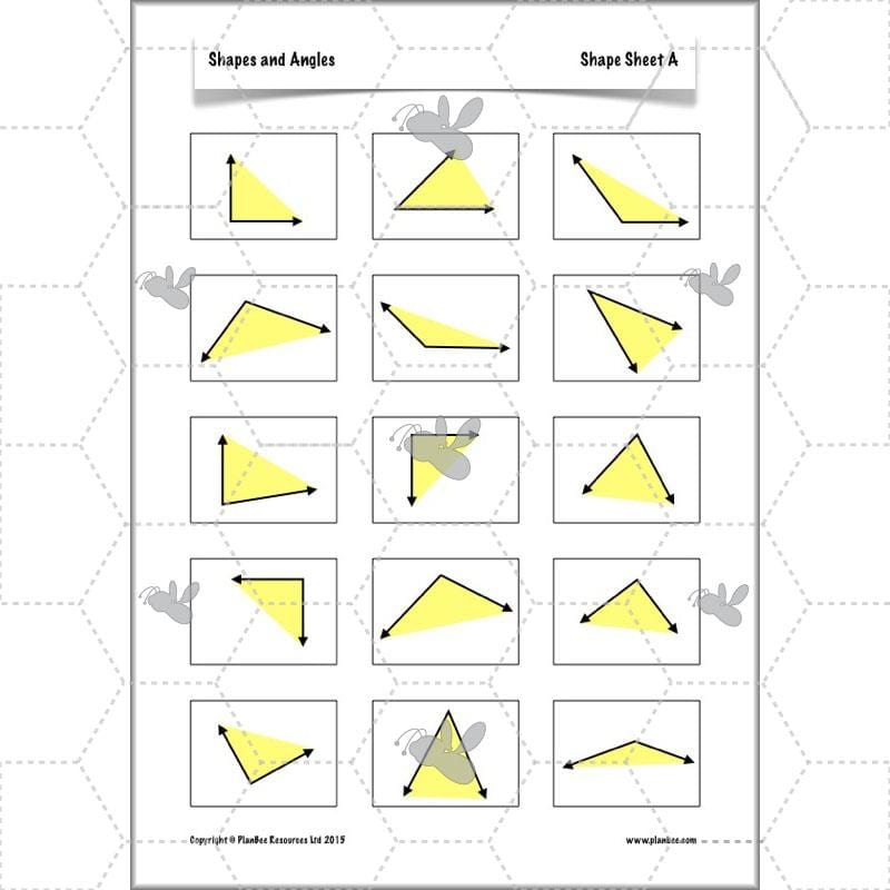 PlanBee Shapes and Angles Year 3 Maths Lessons by PlanBee