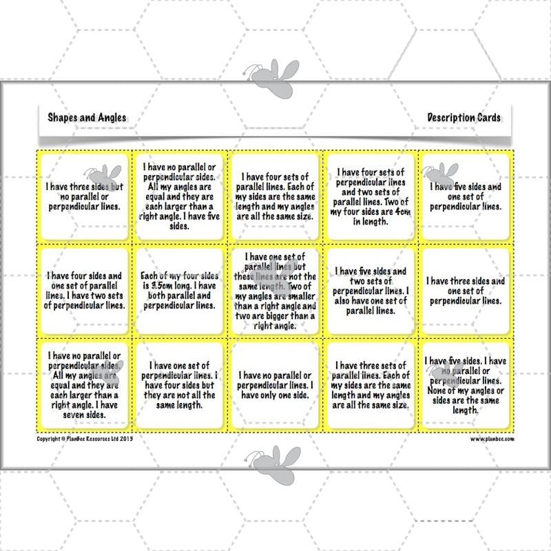PlanBee Shapes and Angles Year 3 Maths Lessons by PlanBee