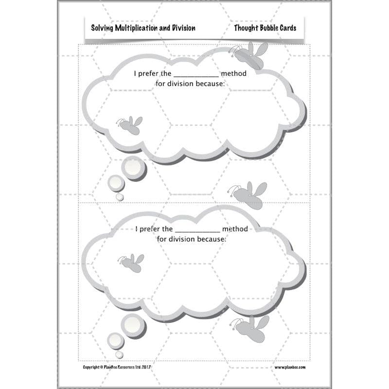 PlanBee Solving Multiplication & Division - KS2 - Year 5 Maths Planning