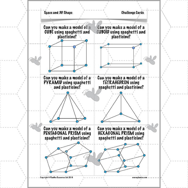 PlanBee 3D Shape and Space Year 3 Maths Lessons by PlanBee
