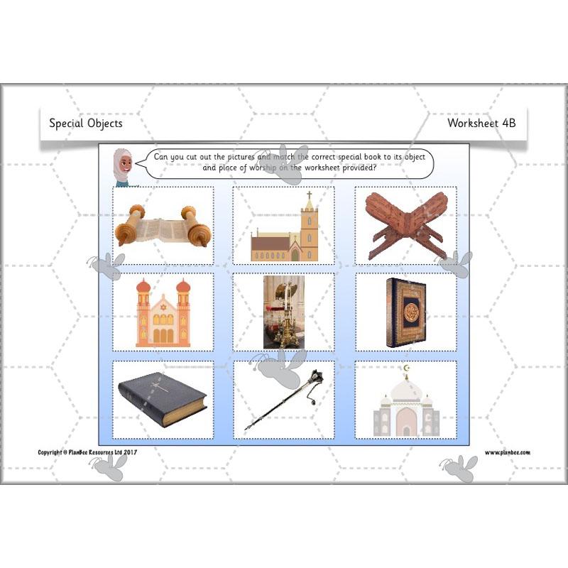 PlanBee Special Objects: World Religions - KS1 Year 1 RE Lesson Planning